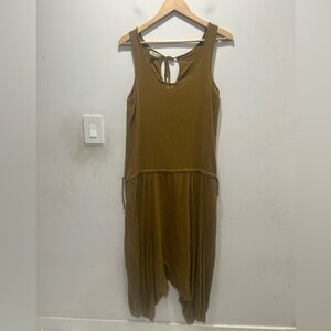 Black Crane harem jumpsuit